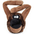 GoDog® Action Plush™ Ape with Chew Guard Technology™ Animated Squeaker Dog Toy