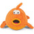 GoDog® Action Plush™ Gold Fish with Chew Guard Technology™ Animated Squeaker Dog Toy - ThePetsClub