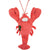 GoDog® Action Plush™ Lobster with Chew Guard Technology™ Animated Squeaker Dog Toy - ThePetsClub