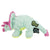 GoDog® Dinos™ Frills™ with Chew Guard Technology™ Durable Plush Squeaker Dog Toy - ThePetsClub