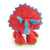 GoDog® Dinos™ Frills™ with Chew Guard Technology™ Durable Plush Squeaker Dog Toy - ThePetsClub