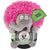 GoDog® Silent Squeak™ Crazy Hairs Elephant with Chew Guard Technology™ Durable Plush Dog Toy - ThePetsClub