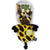 HEAR DOGGY!® Flattie Giraffe with Chew Guard Technology™ and Silent Squeak Technology™ Plush Dog Toy - ThePetsClub