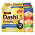 Inaba Dashi Delight Tuna Variety Pack Cat Treats -12PCS/PK (12X70G)