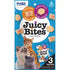 INABA Juicy Bites Scallop & Crab Flavor Cat Treats - 3 Tubes