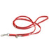 Julius-K9 Color & Gray Adjustable Leash - Red-Gray Width 1.4 Cm