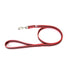 Julius-K9 Color & Gray With Handle Leash - Red-Gray / Width 2Cm & Length 1.2 M