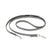 Julius - K9 Idc Lumino Adjustable Leash - Black / Width 1.9 Cm & Length 2.2 Meter - The Pets Club
