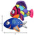 KONG Reefz Assorted Fish Dog Toy Large - ThePetsClub