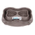M-PETS No Spill Plastic Double Bowl - ThePetsClub