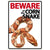 Magnet&Steel BEWARE OF THE CORN SNAKE SIGN - ThePetsClub
