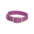 Mendota Pet Double Braid Dog Collar - Satin Nickel