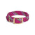 Mendota Pet Double Braid Dog Collar - Brass - The Pets Club