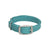 Mendota Pet Double Braid Dog Collar - Satin Nickel - The Pets Club