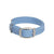 Mendota Pet Double Braid Dog Collar - Satin Nickel - The Pets Club