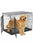 Mid West Crate Black Double Door - ThePetsClub