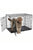 Mid West Crate Black Double Door - ThePetsClub