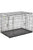 Mid West Crate Black Double Door - ThePetsClub