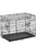 Mid West Crate Black Double Door - ThePetsClub