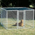 Mid West K9 Medium Steel Chain Link Portable Kennel - The Pets Club