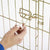 MidWest Foldable Exercise Pen With Door – Gold Zinc - The Pets Club