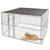 MidWest K9 Extra - Large Steel Chain Link Portable Kennel - The Pets Club