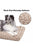 Mid West QuietTime Deluxe Ombre Swirl Taupe to Mocha Pet Bed - ThePetsClub