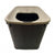MP Bergamo Micia Litter Box for Cats, Hop - in Type With Top Entry - The Pets Club