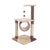 Pawsitiv Cat Tree - Lilly - Beige and Brown Color - The Pets Club
