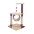 Pawsitiv Cat Tree - Lilly - Beige and Brown Color
