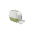 Pawsitiv Emma Clever Clean Cat Litter and Toilet Box - Green (Made in Italy)