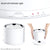 PETKIT WATER FOUNTAIN GENERATION 3 - STAINLESS STEEL AND BPA FREE PLASTIC - 1.35L - WHITE - ThePetsClub