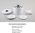 PETKIT WATER FOUNTAIN GENERATION 3 - STAINLESS STEEL AND BPA FREE PLASTIC - 1.35L - WHITE - ThePetsClub