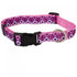 Petmate Aspen Pet Dog Collar 5/8"X10-14" Purple Geo