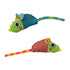 Petstages Catnip Chew Mice Dental Health Cat Toy - 2 Pack