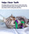 Petstages Krazy Kale Dental Catnip Cat Chew Toy - The Pets Club