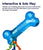 Petstages Orka Mini Bone Royal Blue Dog Chew Toy - Small - The Pets Club