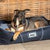 Rogz Lekka Cushioned Bed Black Small - The Pets Club