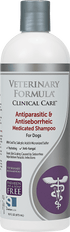 Synergy Labs Veterinary Formula Clinical Care Antiparasitic & Antiseborrheic Shampoo For Dogs - 473ml