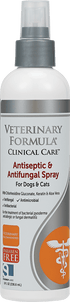 Synergy Labs Veterinary Formula Clinical Care Antiseptic & Antifungal Spray For Dogs & Cats - 236ml