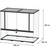 Terratlantis Glass Terrarium 118 X 45 X 60Cm - The Pets Club