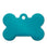 The Hillman ID Tag - Bone Aluminum Turquoise - The Pets Club