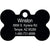 The Hillman ID Tag - Bone Anodized Aluminum - The Pets Club