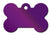 The Hillman ID Tag - Bone Bright- Purple - The Pets Club