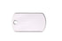 The Hillman ID Tag - Chrome Military Tag Small