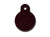 The Hillman ID Tag - Circle Small Anodized - The Pets Club