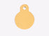 The Hillman ID Tag - Circle Small Anodized