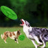 The Pets Club Pet Training Soft Interactive Toys Silicone Dog Flying Disc with Treat Holder