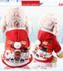 The Pets Club Warm Soft Cute Design Dog Christmas Clothes