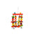 VanPet Hanging Toy For Big Birds With Bells 17.7